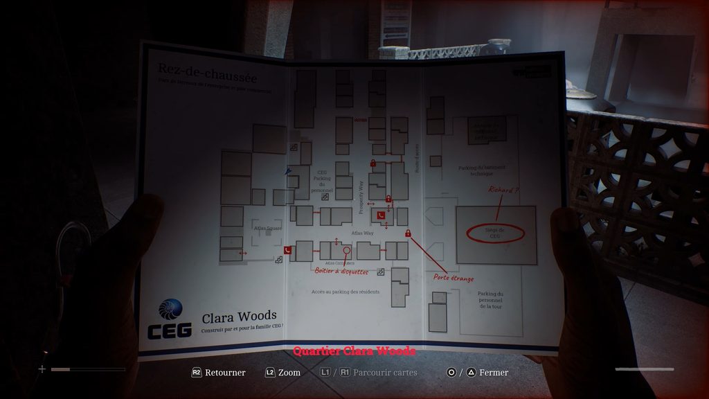 silent hill townfall clara woods disquette code chaine coupe boulon cle ceg soluce guide xbox pc ps5 steam epic games store