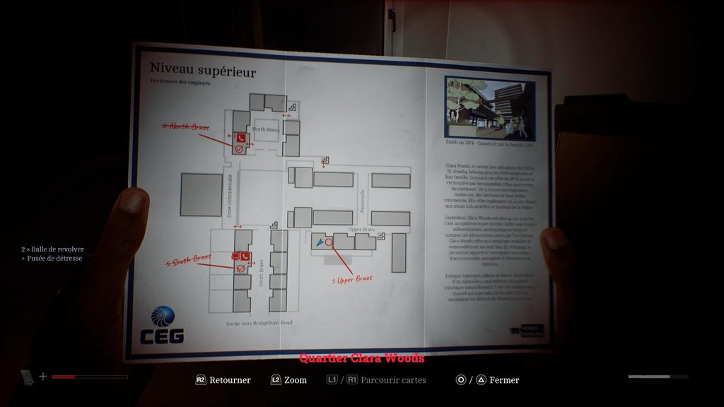silent hill townfall clara woods disquette code chaine coupe boulon cle ceg soluce guide xbox pc ps5 steam epic games store