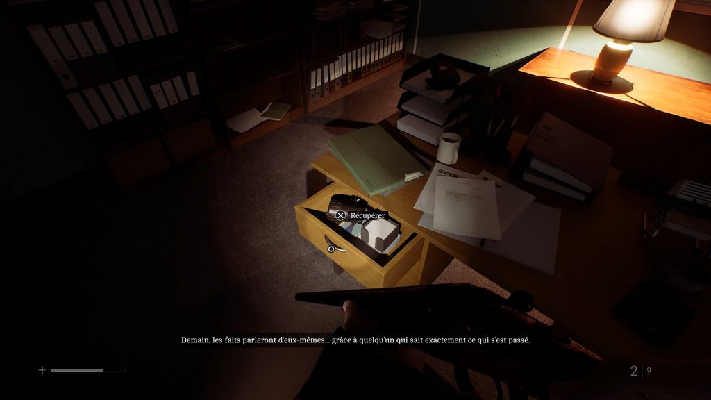 silent hill townfall soluce guide richard carte diapositif ampoule projecteur objectif xbox ps5 pc epic games store steam
