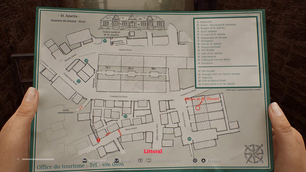silent hill townfall zoe soluce guide cadeanas parking maison stewart numero medical ps5 xbox pc