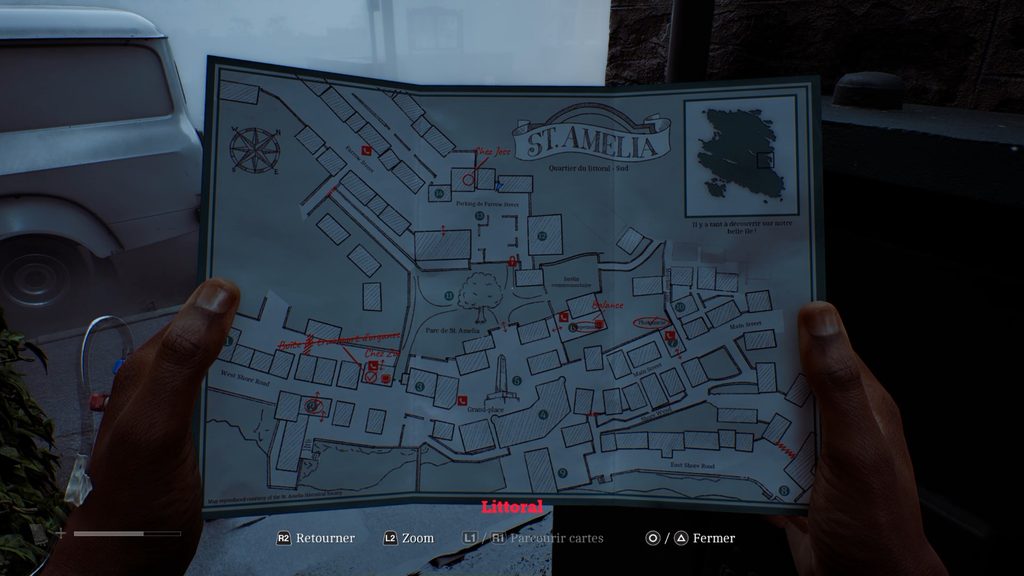silent hill townfall soluce guide arrivee pharmacie zoe jess code cle carte xbox pc ps5
