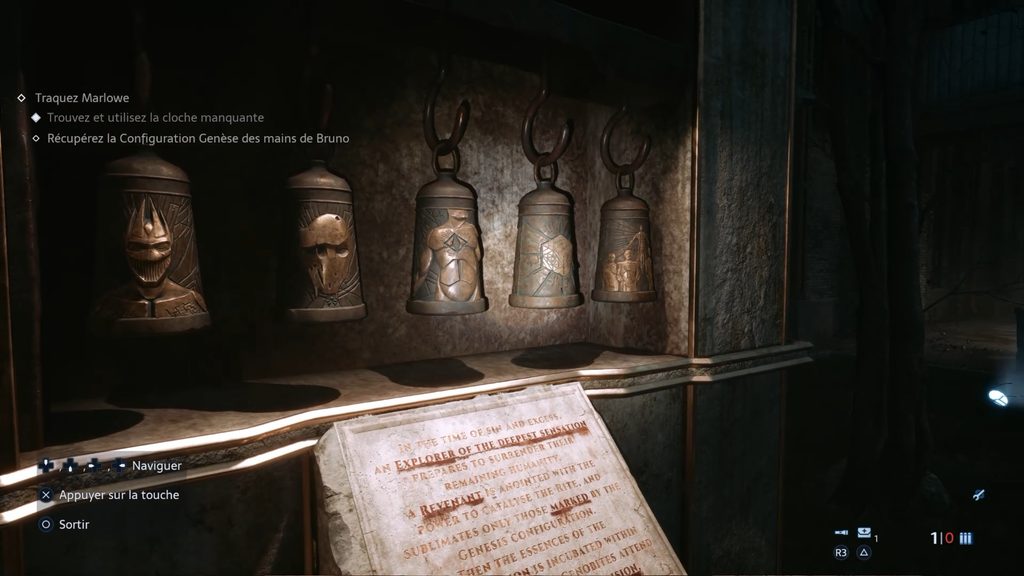 hellraiser revival marlowe boss labyrinthe cle cloche coeur ascenseur levier xbox ps5 pc